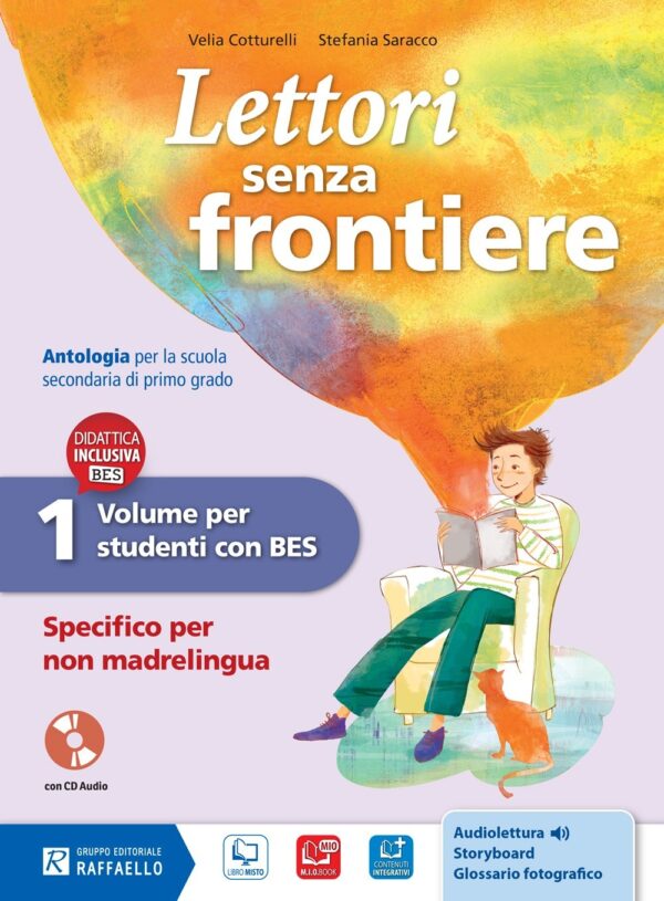 Lettori senza frontiere 1 - Volume per studenti con BES - Specifico per non-madrelingua