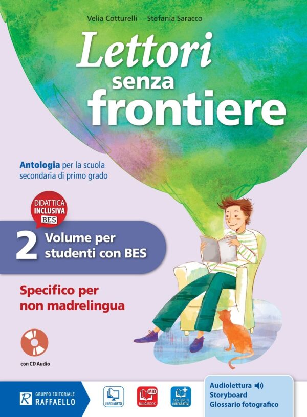 Lettori senza frontiere 2 - Volume per studenti con BES - Specifico per non madrelingua