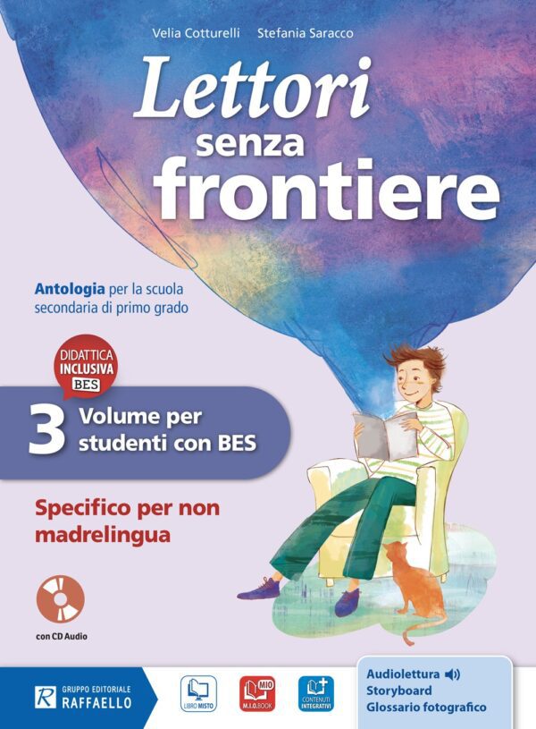 Lettori senza frontiere 3 - Volume per studenti con BES - Specifico per non madrelingua