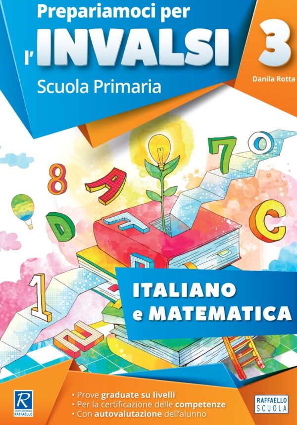 Prepariamoci per l'INVALSI - Cartellina Italiano+Matematica - Classe 3