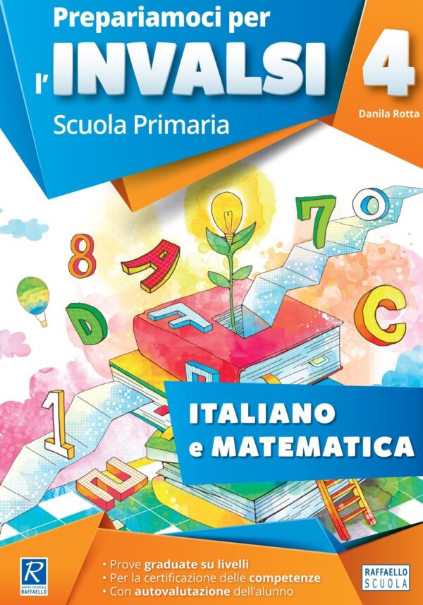 Prepariamoci per l?INVALSI - Cartellina Italiano+Matematica - Classe 4