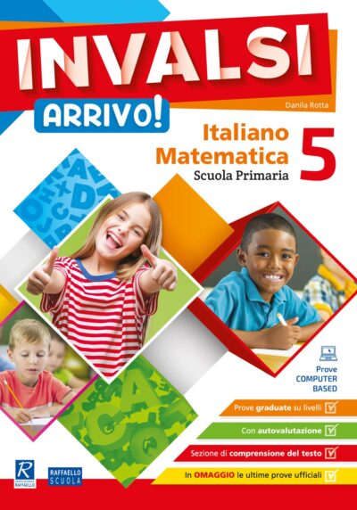 Cartellina INVALSI Arrivo! - Italiano + Matematica - Classe 5