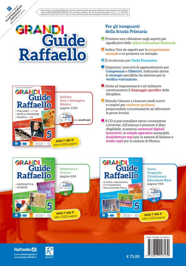 Grandi Guide Raffaello - Linguistica - Classe 5°