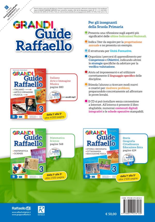 Grandi Guide Raffaello - Scientifica - Classe 3°