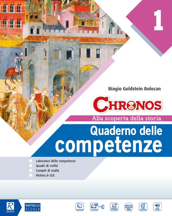Pack - Chronos Volume 1 + Quaderno delle competenze 1 + DVD Libro digitale