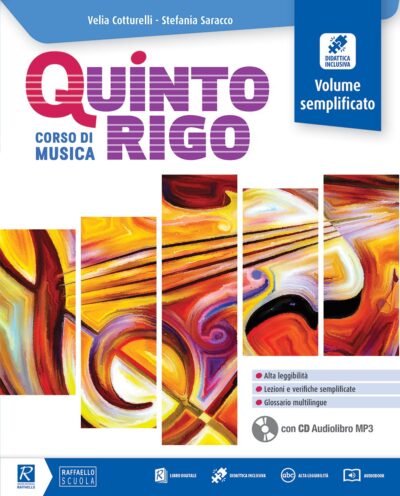 Quinto rigo - Volume semplificato + CD Audiolibro MP3