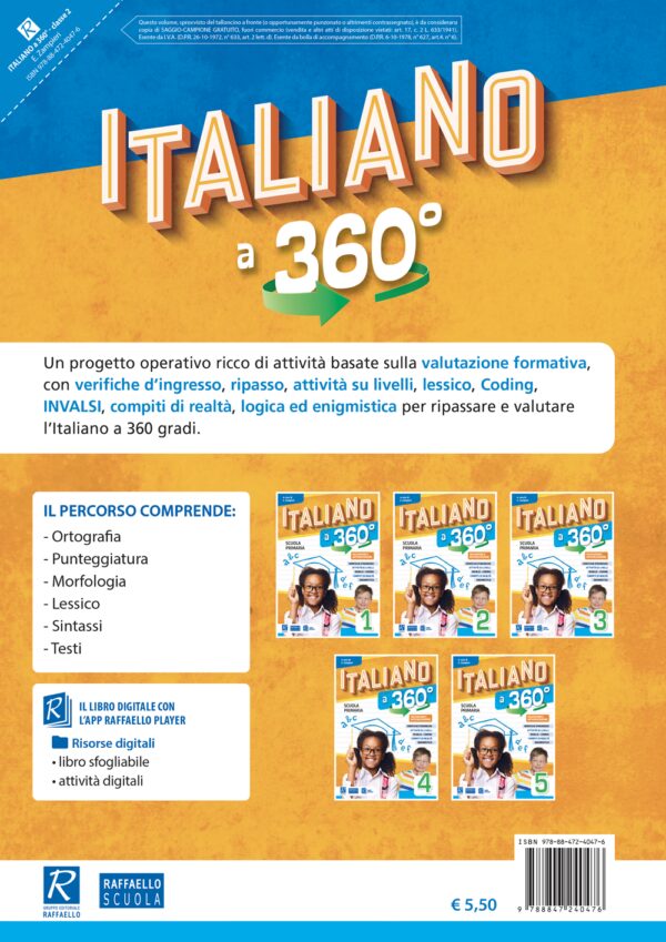 Italiano a 360° - Classe 2