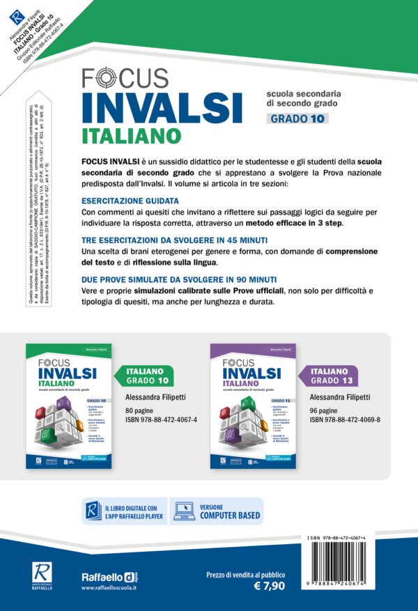 Focus invalsi - Italiano grado 10