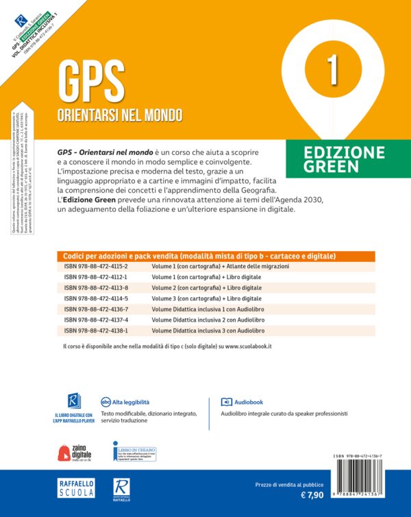 GPS - Edizione Green - Volume Didattica inclusiva 1